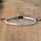 Hematite Adjustable bracelet