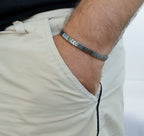Hematite Adjustable bracelet