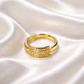 Versace gold ring